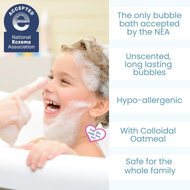 TruKid Bubble Podz Bubble Bath for Kids, Toddlers, & Babies, NEA-Accepted for Eczema, Gentle Refreshing Colloidal Oatmeal Bath Bomb for Sensitive Skin, pH Balanced, Tear Free, Unscented (60 Podz) - Image 5